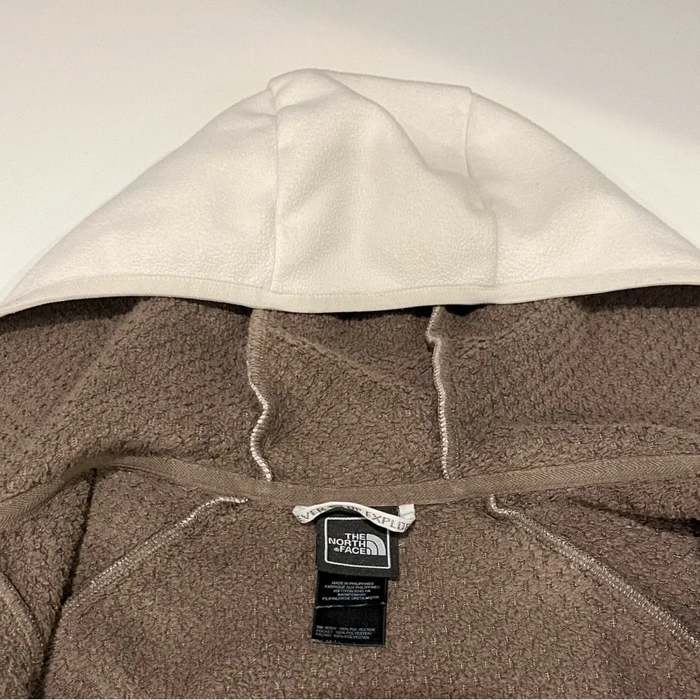 The North Face Women’s Full Zip Hooded Fleece Coat, Women's Size Medium - Picture 5 of 6